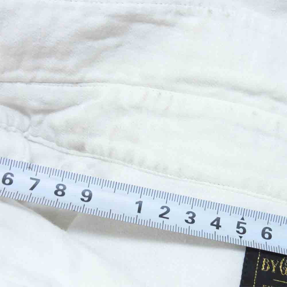 GLADHAND & Co. グラッドハンド BYGH-15-AW-16 刺繍 コットン シャツ ホワイト系 L【中古】