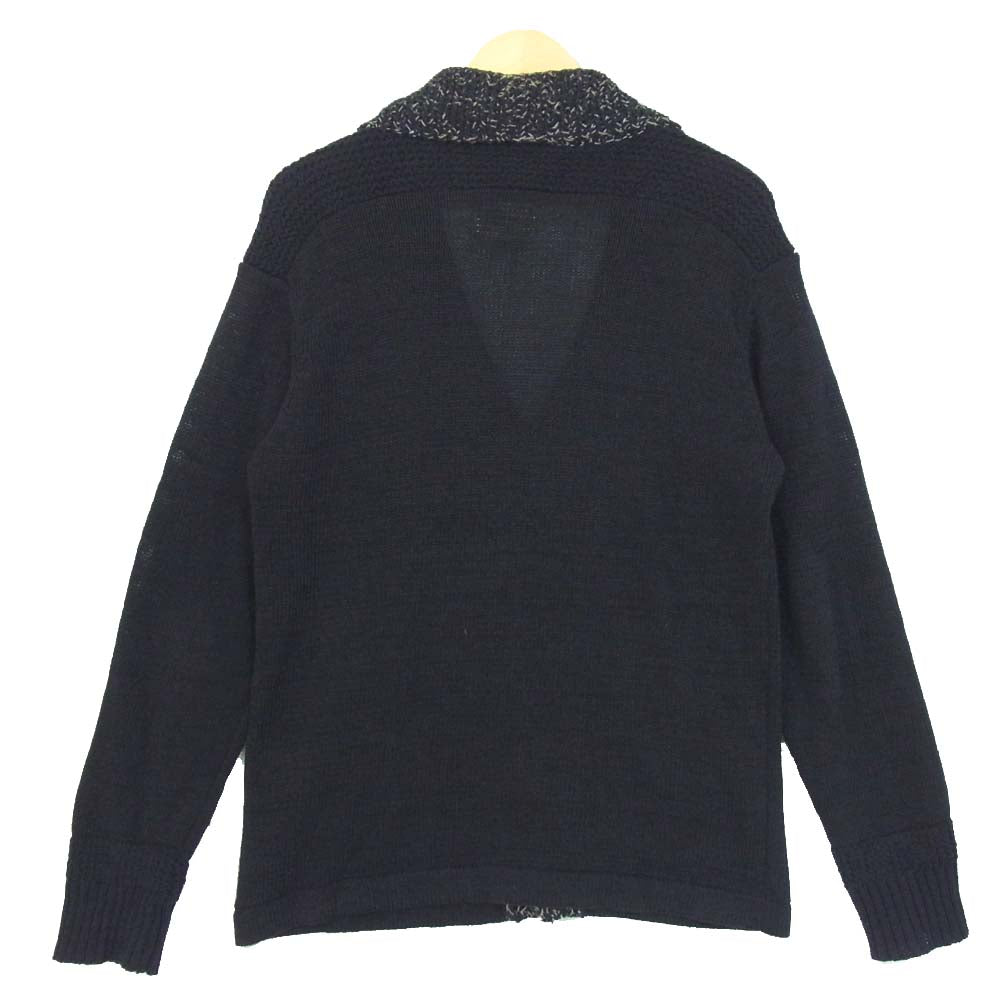 GANGSTERVILLE ギャングスタービル 12SS GSV-12-SS-06 コットン ワッペン付き カーディガン ブラック系 L【中古】