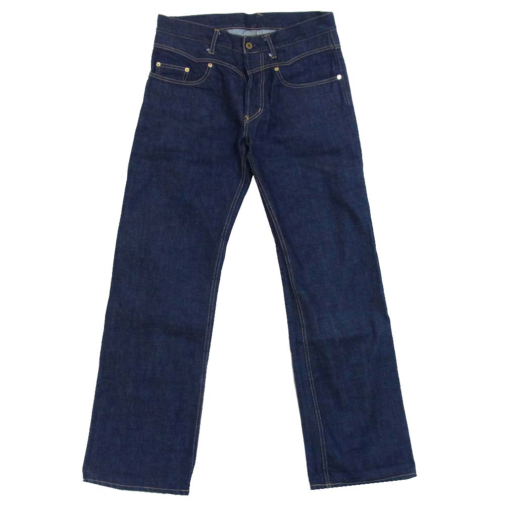 GANGSTERVILLE ギャングスタービル セルビッチ 赤耳 ストレート デニム パンツ インディゴブルー系 M【美品】【中古】