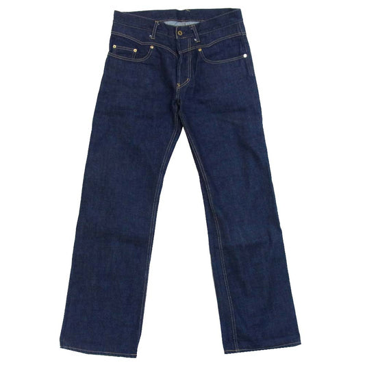 GANGSTERVILLE ギャングスタービル セルビッチ 赤耳 ストレート デニム パンツ インディゴブルー系 M【美品】【中古】