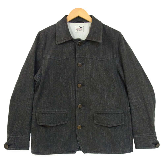 GANGSTERVILLE ギャングスタービル GSV-12-SS-01 コットン カバーオール ジャケット ダークグレー系 L【中古】