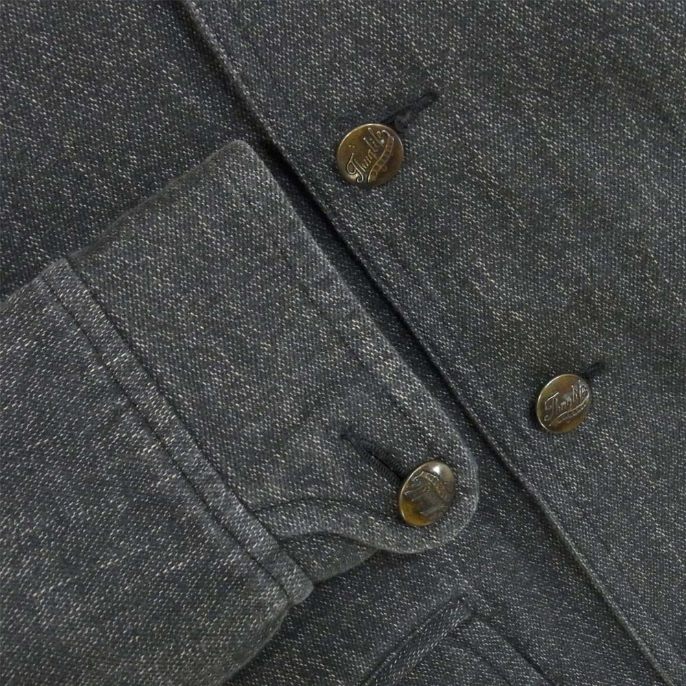 GANGSTERVILLE ギャングスタービル GSV-12-SS-01 コットン カバーオール ジャケット ダークグレー系 L【中古】