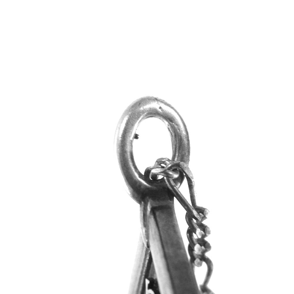 GLADHAND & Co. グラッドハンド FOB TOP&CHAIN プレート ロゴ ネックレス シルバー系【中古】