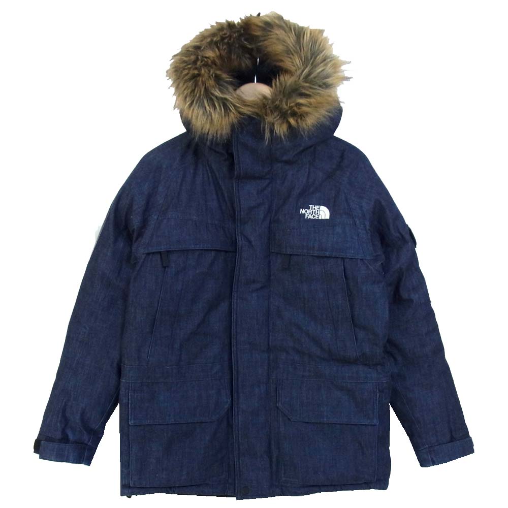 THE NORTH FACE ノースフェイス ND91736 国内正規品 Denim McMurdo Parka デニム マクマード パーカ インディゴブルー系 S【美品】【中古】