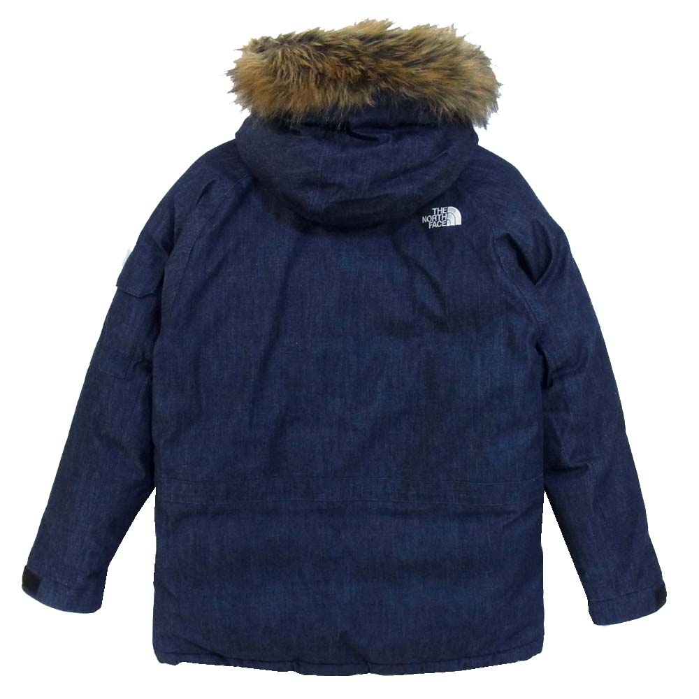 THE NORTH FACE ノースフェイス ND91736 国内正規品 Denim McMurdo Parka デニム マクマード パーカ インディゴブルー系 S【美品】【中古】