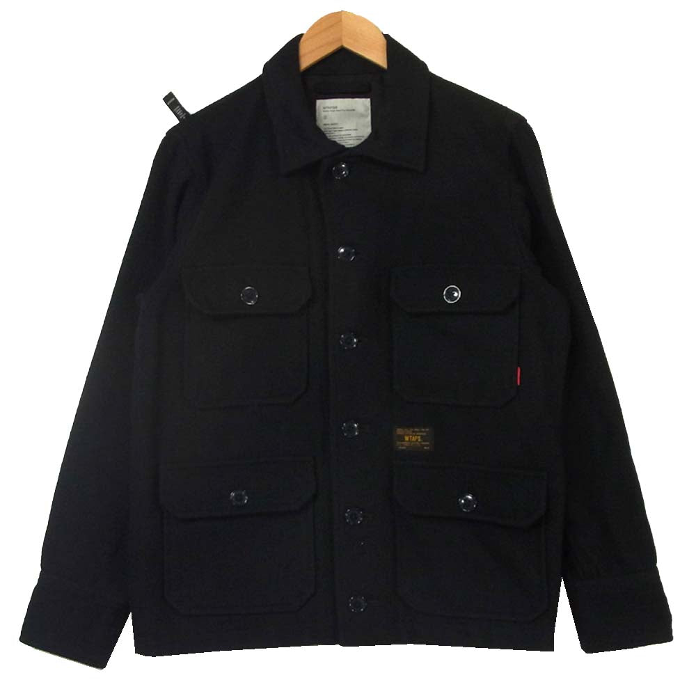WTAPS ダブルタップス 14AW 142GWDT-JKM06 A-1  JACKET WOPO KARSEY ミリタリー ジャケット ダークネイビー系 2【中古】