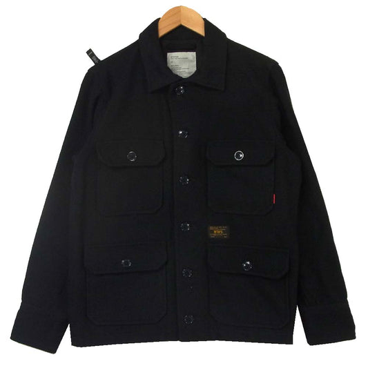 WTAPS ダブルタップス 14AW 142GWDT-JKM06 A-1  JACKET WOPO KARSEY ミリタリー ジャケット ダークネイビー系 2【中古】