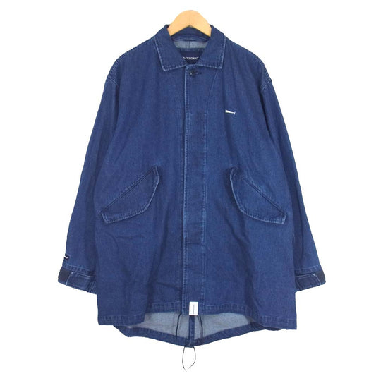 DESCENDANT ディセンダント 20SS 201WVDS-JKM02 CRICKET DENIM JACKET クリケット デニム ジャケット インディゴブルー系 1【中古】