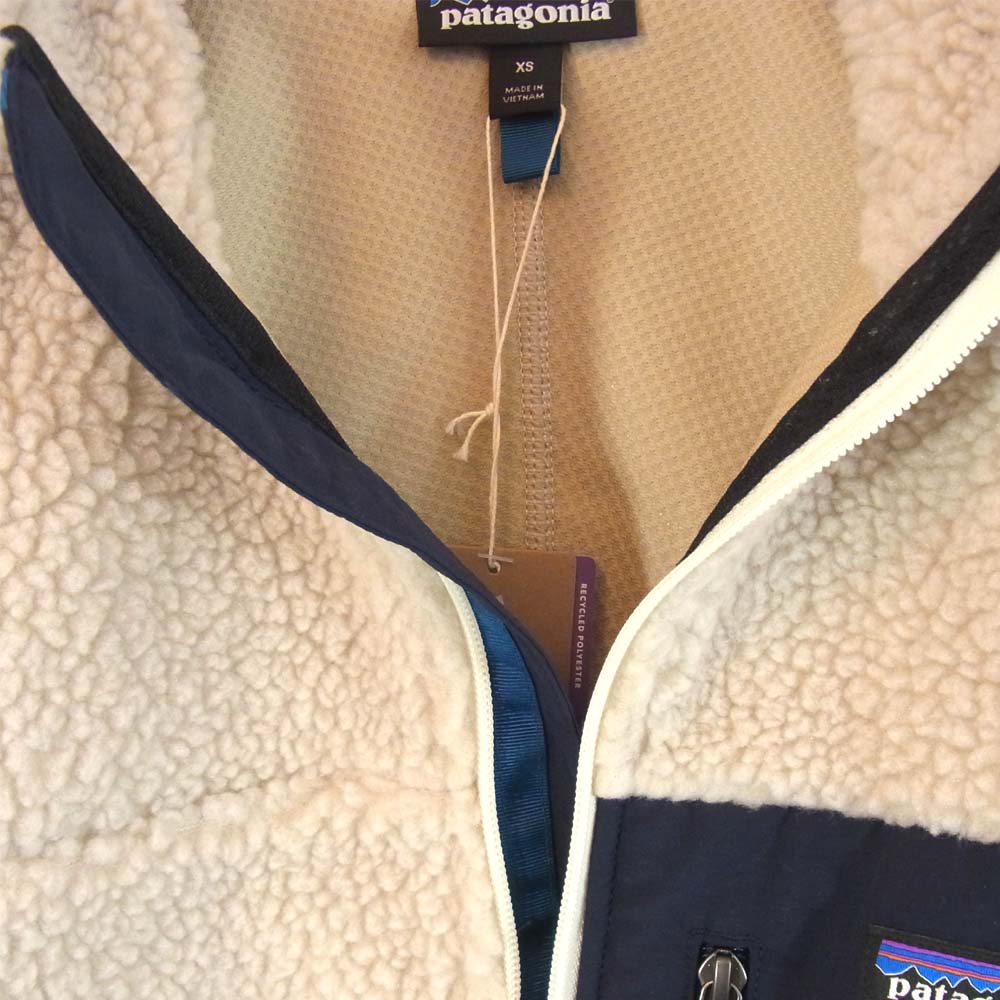 patagonia パタゴニア 23056 Classic Retro-X Jacket クラシック レトロ エックス ベージュ系 XS【新古品】【未使用】【中古】