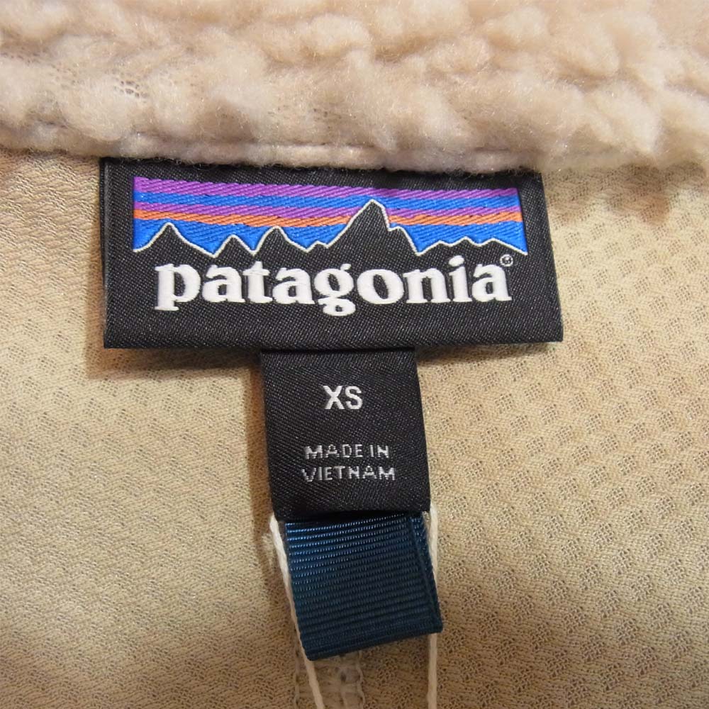 patagonia パタゴニア 23056 Classic Retro-X Jacket クラシック レトロ エックス ベージュ系 XS【新古品】【未使用】【中古】