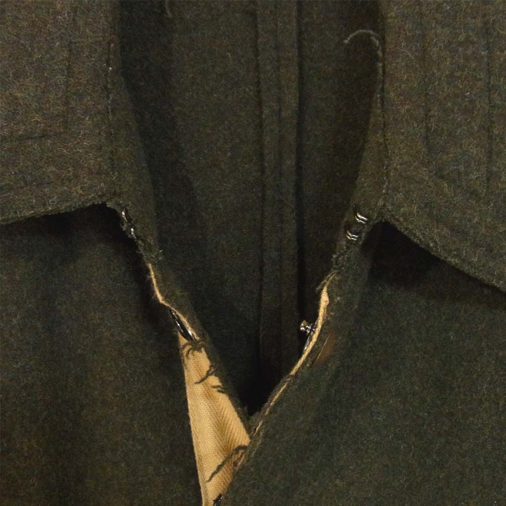 Yohji Yamamoto ヨウジヤマモト ワイズフォーメン Ys for men ウール トレンチコート モスグリーン系 3【美品】【中古】