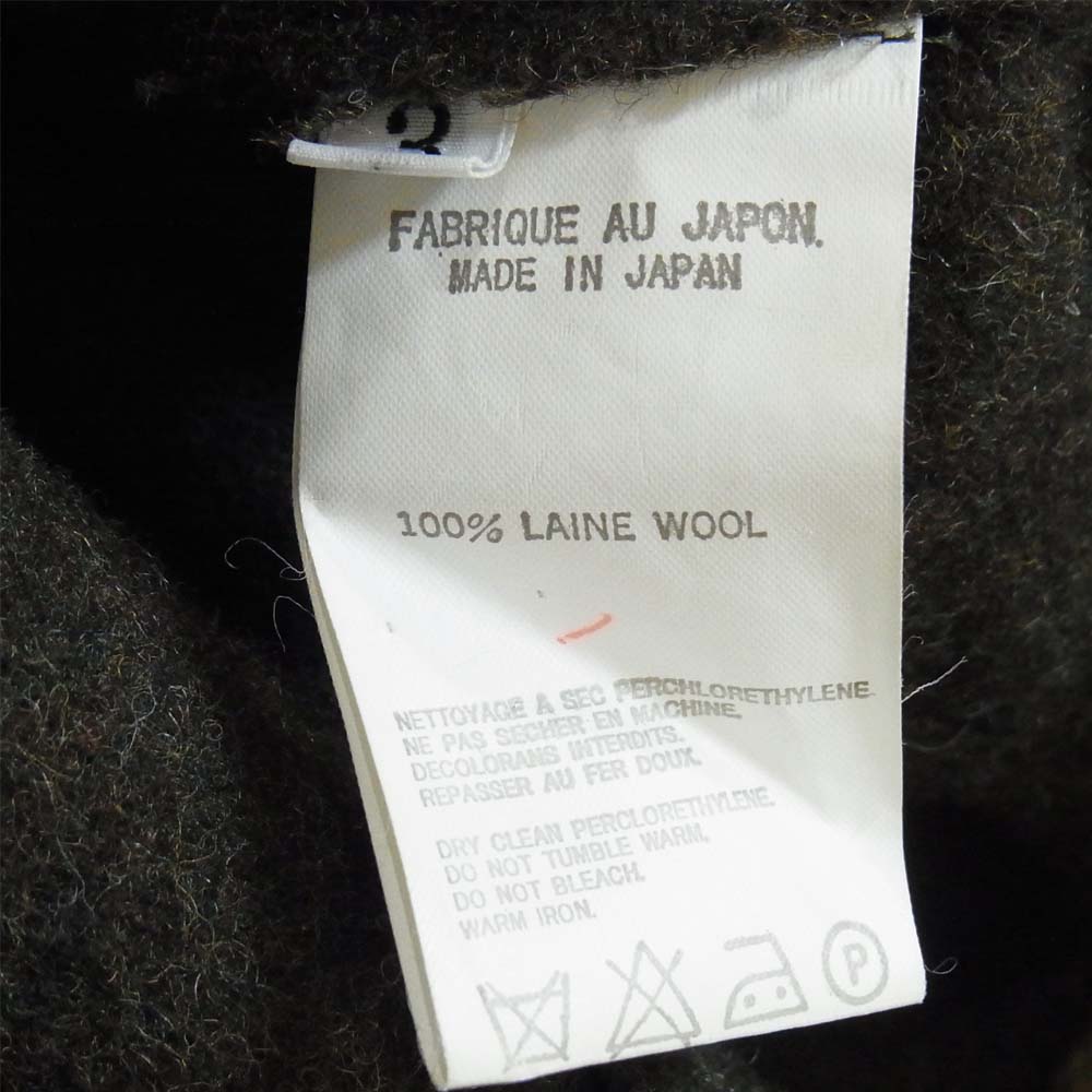 Yohji Yamamoto ヨウジヤマモト ワイズフォーメン Ys for men ウール トレンチコート モスグリーン系 3【美品】【中古】