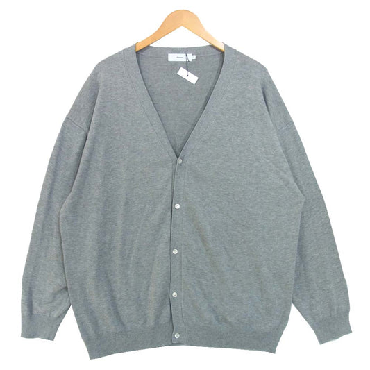 GRAPHPAPER グラフペーパー 20SS GM201-80121B Suvin Cardigan スビン カーディガン グレー系 F【中古】