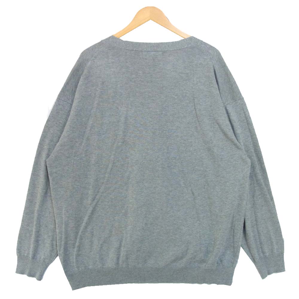 GRAPHPAPER グラフペーパー 20SS GM201-80121B Suvin Cardigan スビン カーディガン グレー系 F【中古】