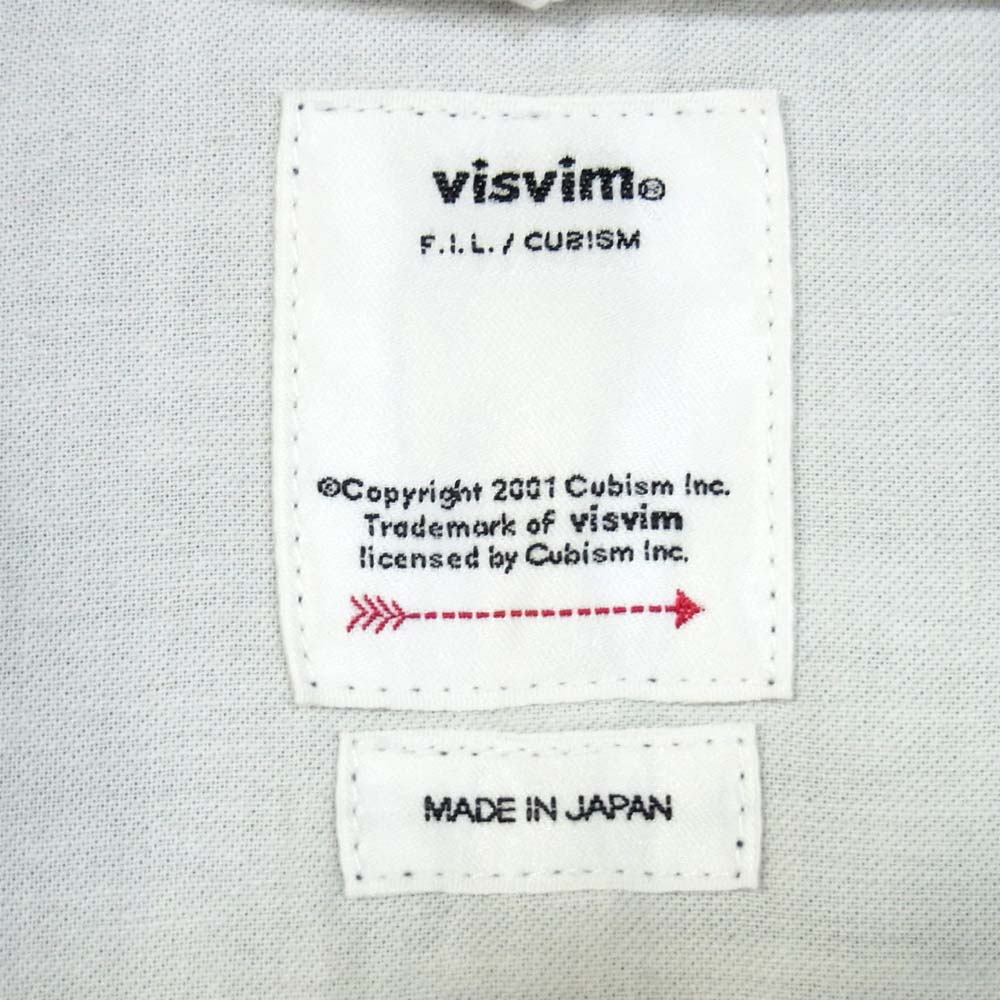 VISVIM ビズビム 20SS 119105007004 LHAMO SHIRT ONE WASH ワンウォッシュ デニム ラモ シャツ インディゴブルー系 4【美品】【中古】