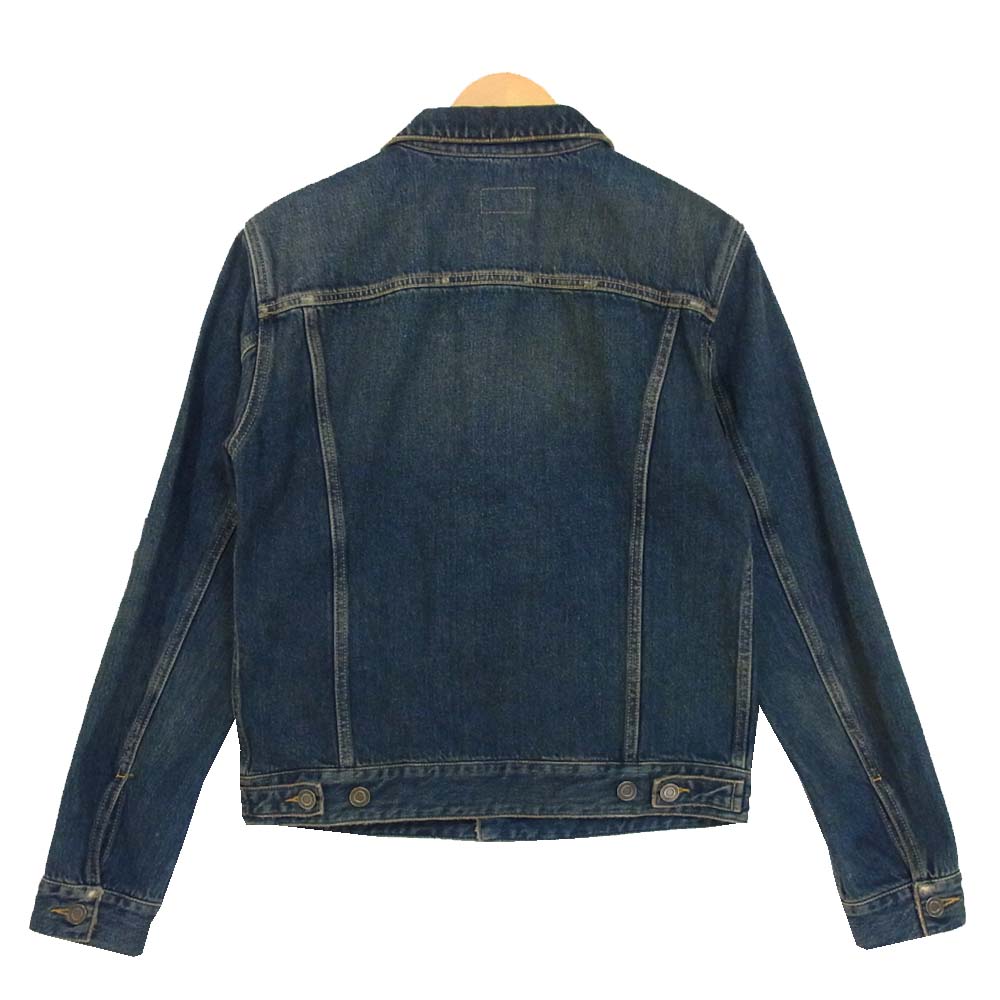 SAINT LAURENT サンローラン 15SS 377890YYS07 ヴィンテージ 加工 デニムジャケット インディゴブルー系 M【中古】