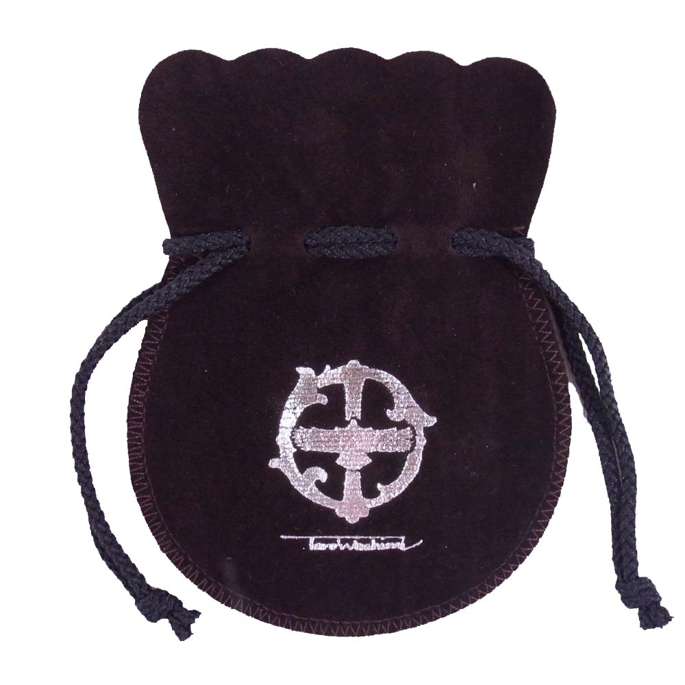 TARO WASHIMI ワシミタロウ 鷲見太郎 サンダー フック メディスン ホイール K18 アラベスクイーグルメタル シルバー チェーン シルバー系【美品】【中古】