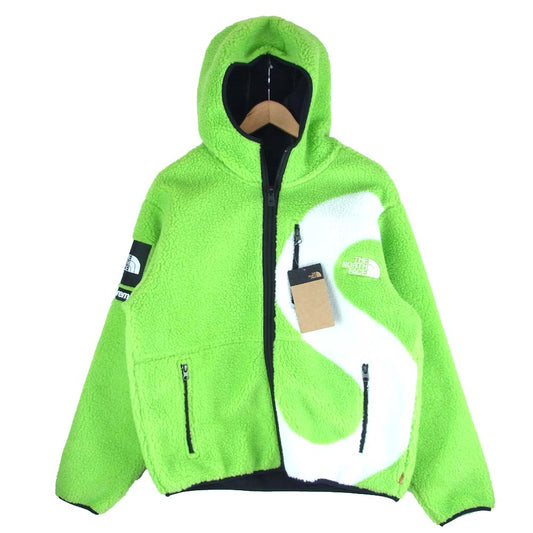 Supreme シュプリーム 20AW  NT620041 × THE NORTH FACE ノース フェイス Logo Hoodie Fleece Jacket フリース ジャケット グリーン系【新古品】【未使用】【中古】