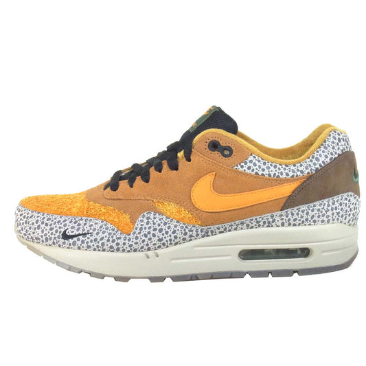 NIKE ナイキ 665873-200 AIR MAX 1 PREMIUM QS エアマックス 1 プレミアム クイックストライク FLAX/KUMQUAT-CHESTNUT US9.5【新古品】【未使用】【中古】