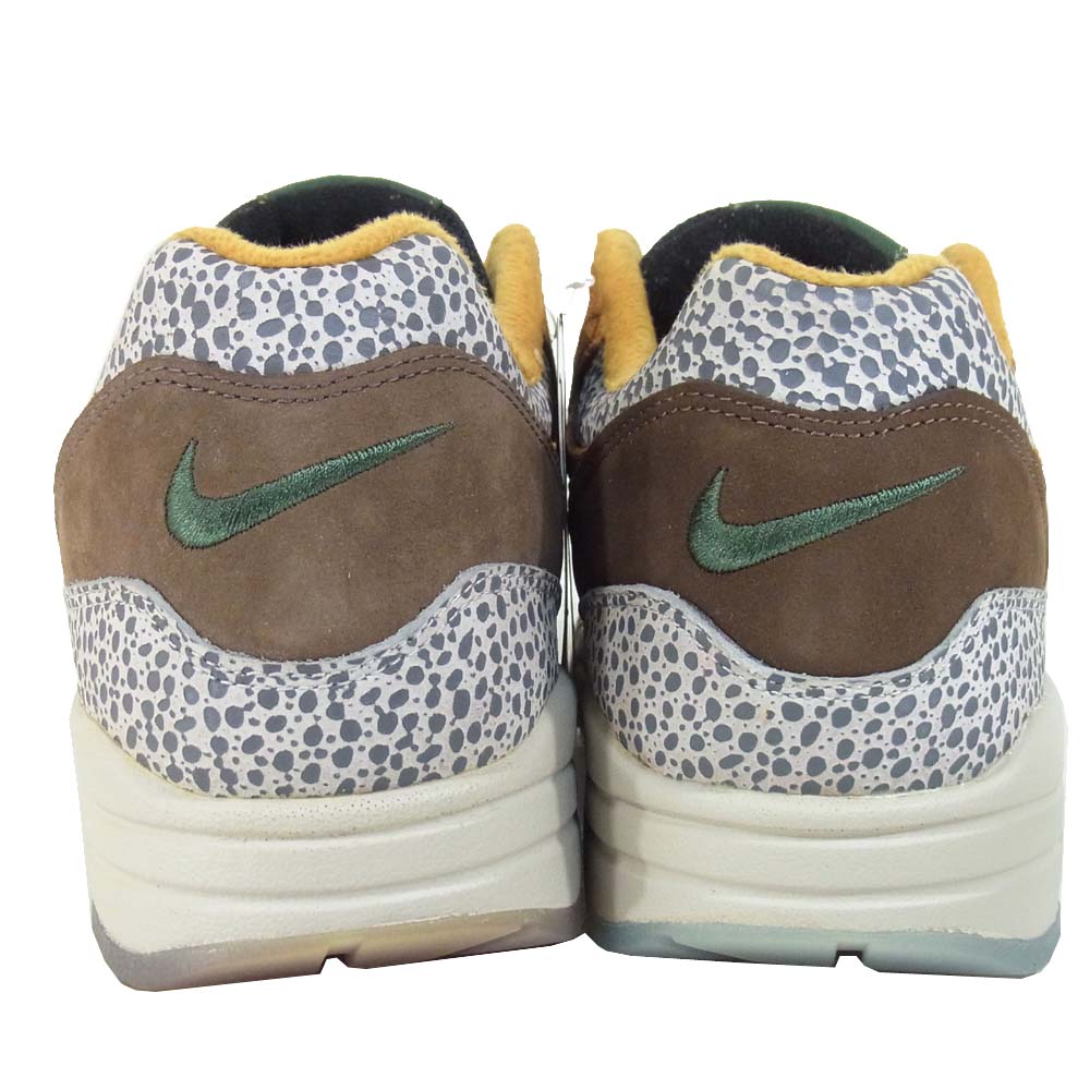 NIKE ナイキ 665873-200 AIR MAX 1 PREMIUM QS エアマックス 1 プレミアム クイックストライク FLAX/KUMQUAT-CHESTNUT US9.5【新古品】【未使用】【中古】