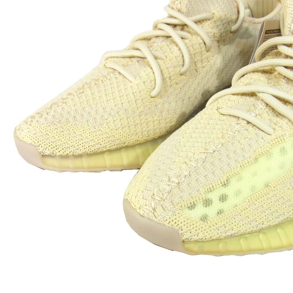 adidas アディダス FX9028 国内正規品 YEEZY BOOST 350 V2 FLAX イージーブースト 350V2 フラックス FLAX/FLAX/FLAX 27.5cm【新古品】【未使用】【中古】