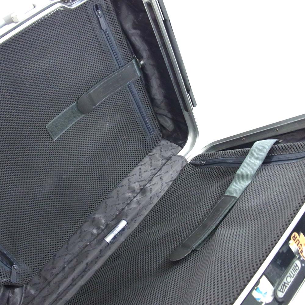 RIMOWA リモワ Lufthansa ルフトハンザ 2輪 ビジネス キャリーバッグ ブラック系【中古】