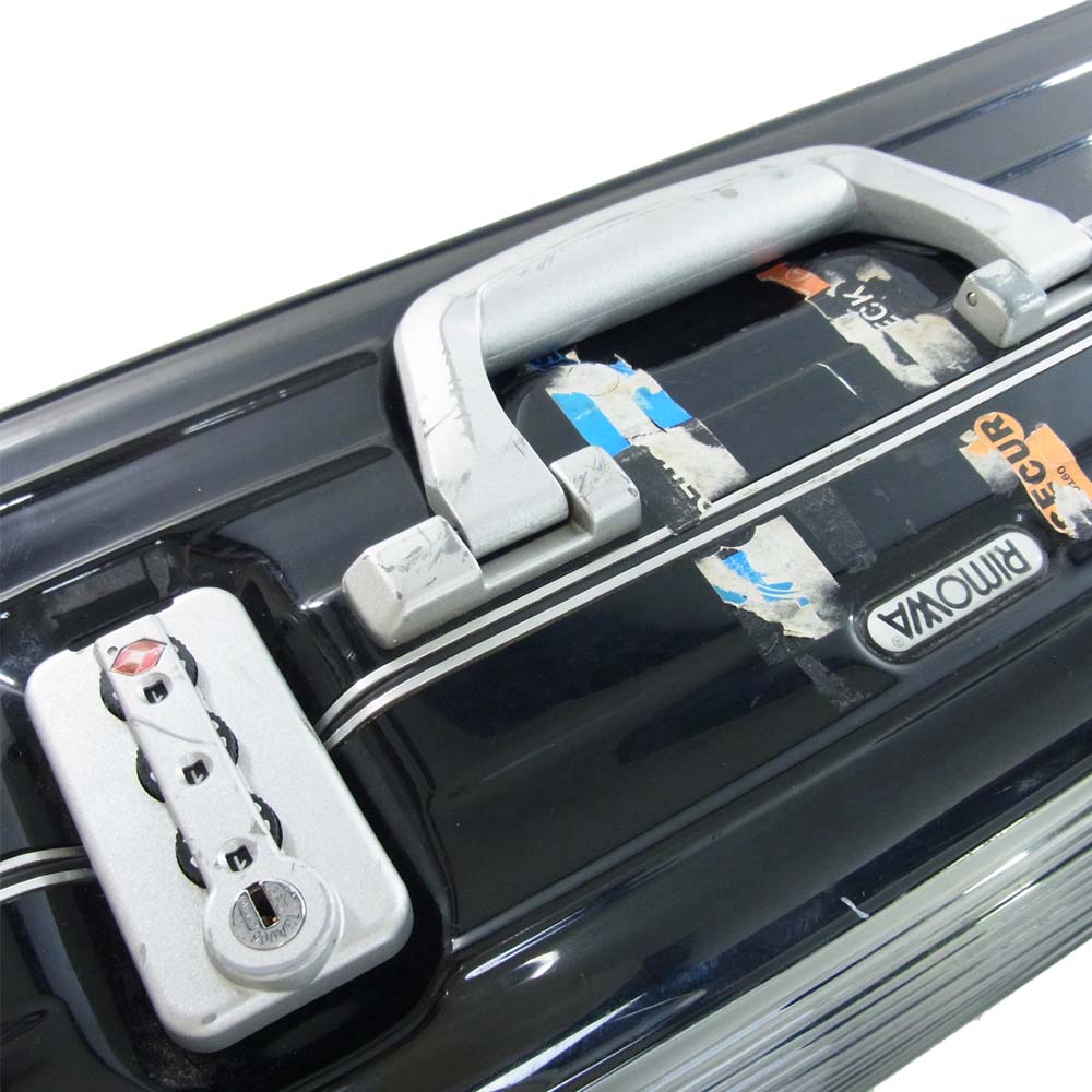 RIMOWA リモワ Lufthansa ルフトハンザ 2輪 ビジネス キャリーバッグ ブラック系【中古】