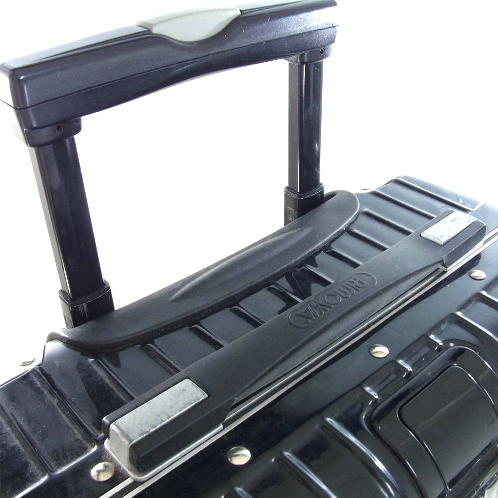 RIMOWA リモワ Lufthansa ルフトハンザ 2輪 ビジネス キャリーバッグ ブラック系【中古】