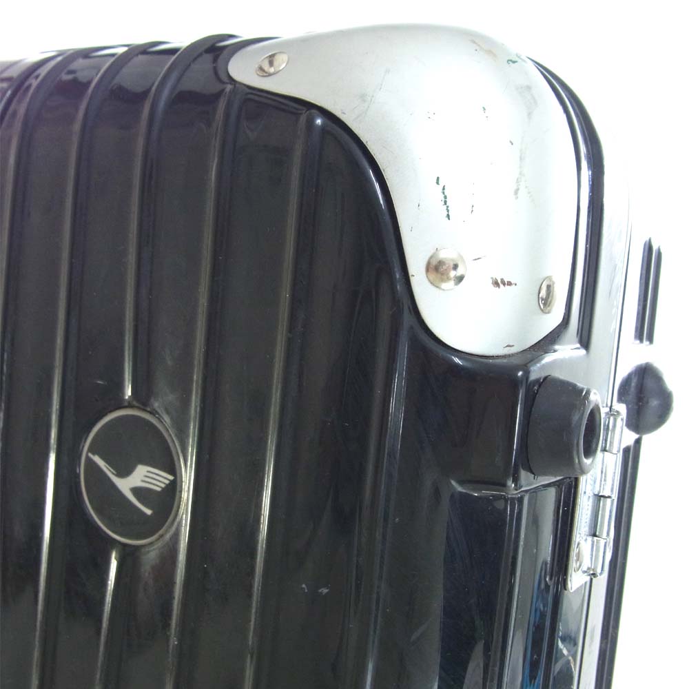 RIMOWA リモワ Lufthansa ルフトハンザ 2輪 ビジネス キャリーバッグ ブラック系【中古】