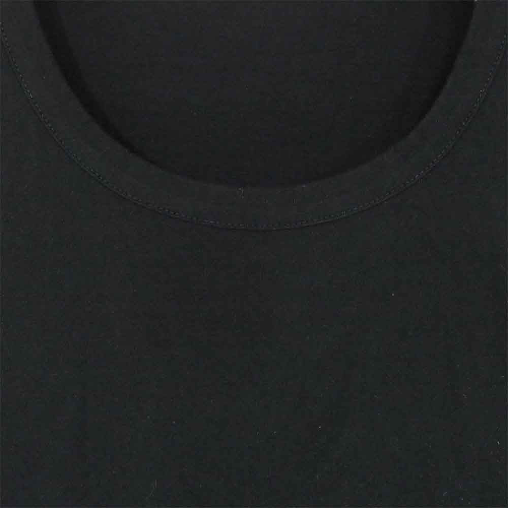 Yohji Yamamoto ヨウジヤマモト GR-T17-040 ライトボタン ストレート ロングスリーブ カットソー ブラック系 3【美品】【中古】