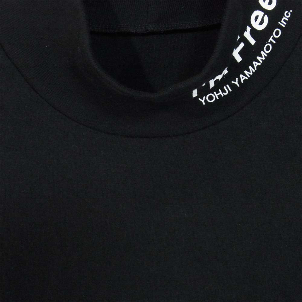 Yohji Yamamoto ヨウジヤマモト 20SS UB-T75-006-2 サイト SYTE I'm Free High Neck T-Shirt アイムフリー ハイネック 長袖 Tシャツ ブラック系 4【新古品】【未使用】【中古】