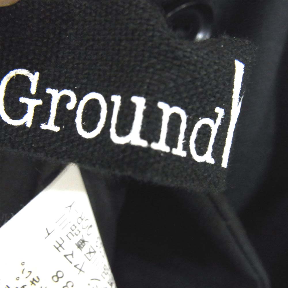 Yohji Yamamoto ヨウジヤマモト GR-D02-100 未使用品 ギャバ シングル ロング ベスト ブラック系 3【極上美品】【中古】