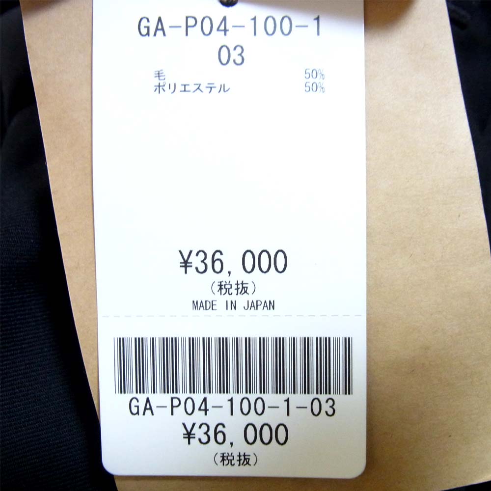 Yohji Yamamoto ヨウジヤマモト GA-P04-100-1-03 未使用品 TW Gabardine Balloon Pants ギャバジン バルーン パンツ ブラック系 3【極上美品】【中古】