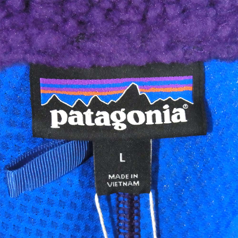 patagonia パタゴニア 23056 CLASSIC RETRO-X JACKET クラシック レトロX パープル系 L【新古品】【未使用】【中古】