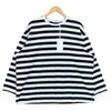 グラフペーパー 19AW GM192-70036 BORDER L/S TEE ボーダー ホワイト×ブラック系 2【新古品】【未使用】【中古】