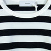 グラフペーパー 19AW GM192-70036 BORDER L/S TEE ボーダー ホワイト×ブラック系 2【新古品】【未使用】【中古】
