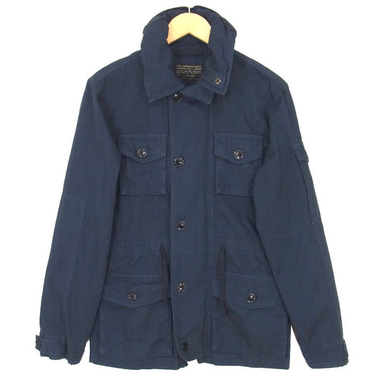 J.CREW ジェイクルー B1552 MILITARY JACKET ミリタリー ジャケット ネイビー系【中古】