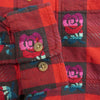 Supreme シュプリーム 19SS Rose Buffalo Plaid Shirt ローズプリント バッファロー チェックシャツ レッド系 S【美品】【中古】