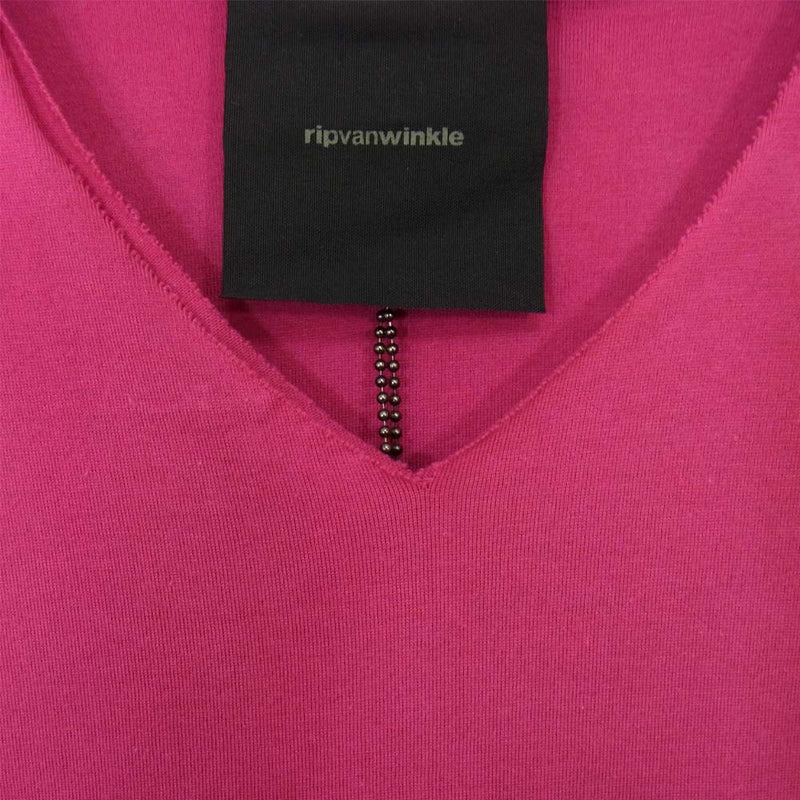 ripvanwinkle リップヴァンウィンクル RM-1905 カットソー ピンク ピンク系 5【極上美品】【中古】