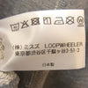 LOOPWHEELER ループウィラー LW290 ハイネック フルジップ パーカー グレー系 S【新古品】【未使用】【中古】