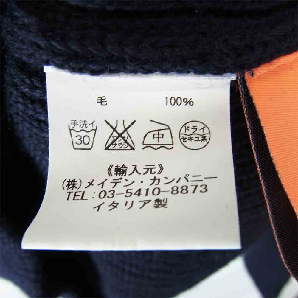 アンデルセンアンデルセン クルーネック ウール ニット ネイビー系 S【美品】【中古】