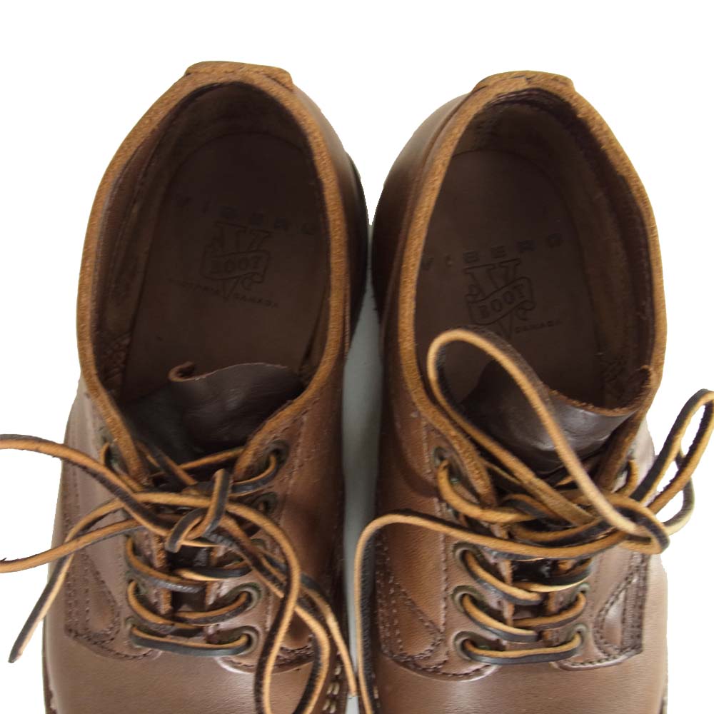 VIBERG ヴァイバーグ 145 OLD OXFORD オックスフォード シューズ ブーツ ブラウン系 7【美品】【中古】