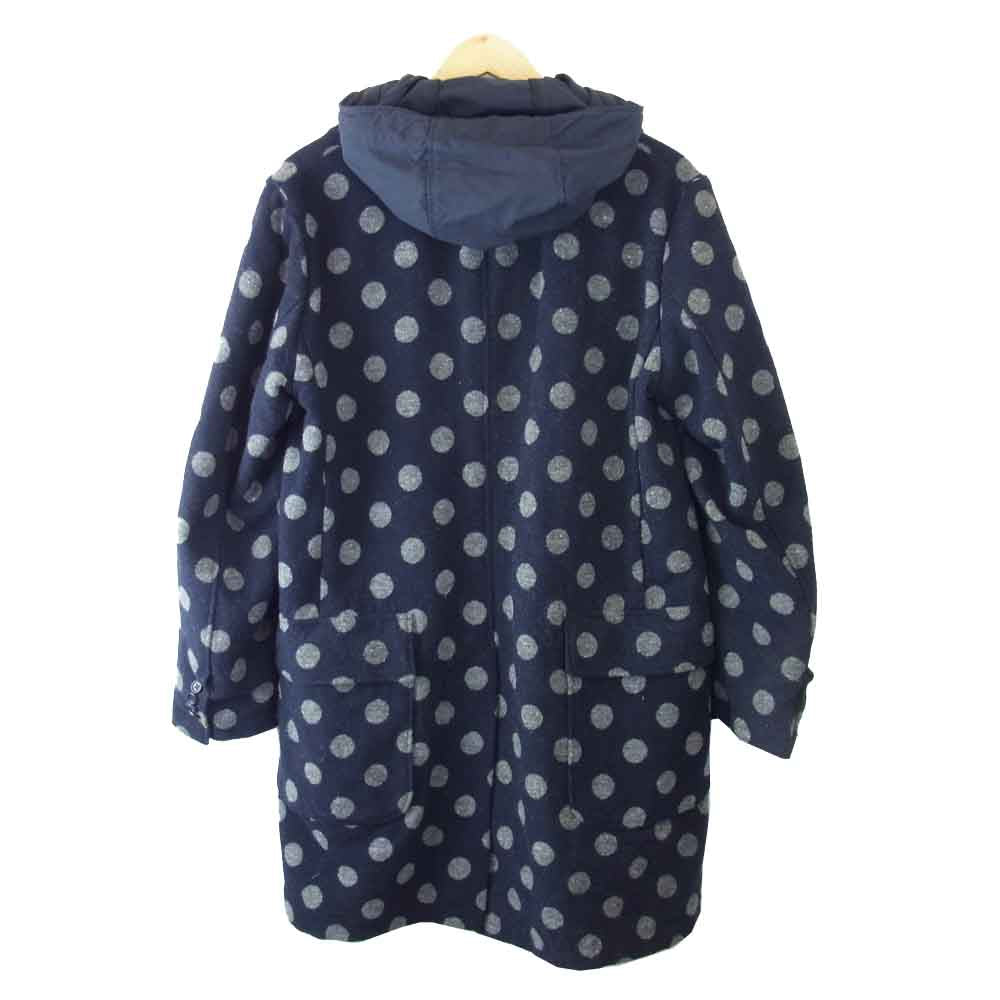 Engineered Garments エンジニアードガーメンツ 16AW  Chester Coat Polka Dot Jacquard コート ネイビー系 S【美品】【中古】