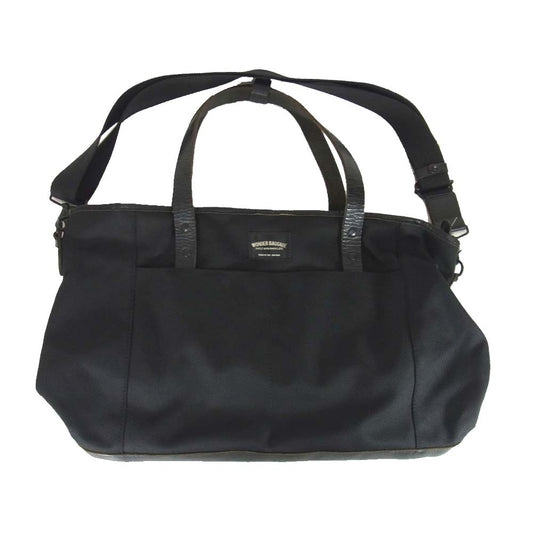 ワンダーバゲージ グッドマンシリーズ ナイロン トートバッグ ブラック系【中古】