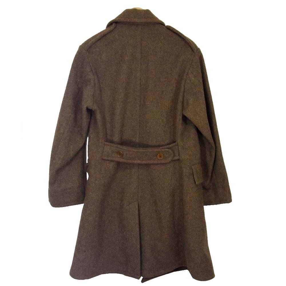 アナトミカ  CD LONG COAT メルトン ウール Pコート ブラウン系 S【美品】【中古】