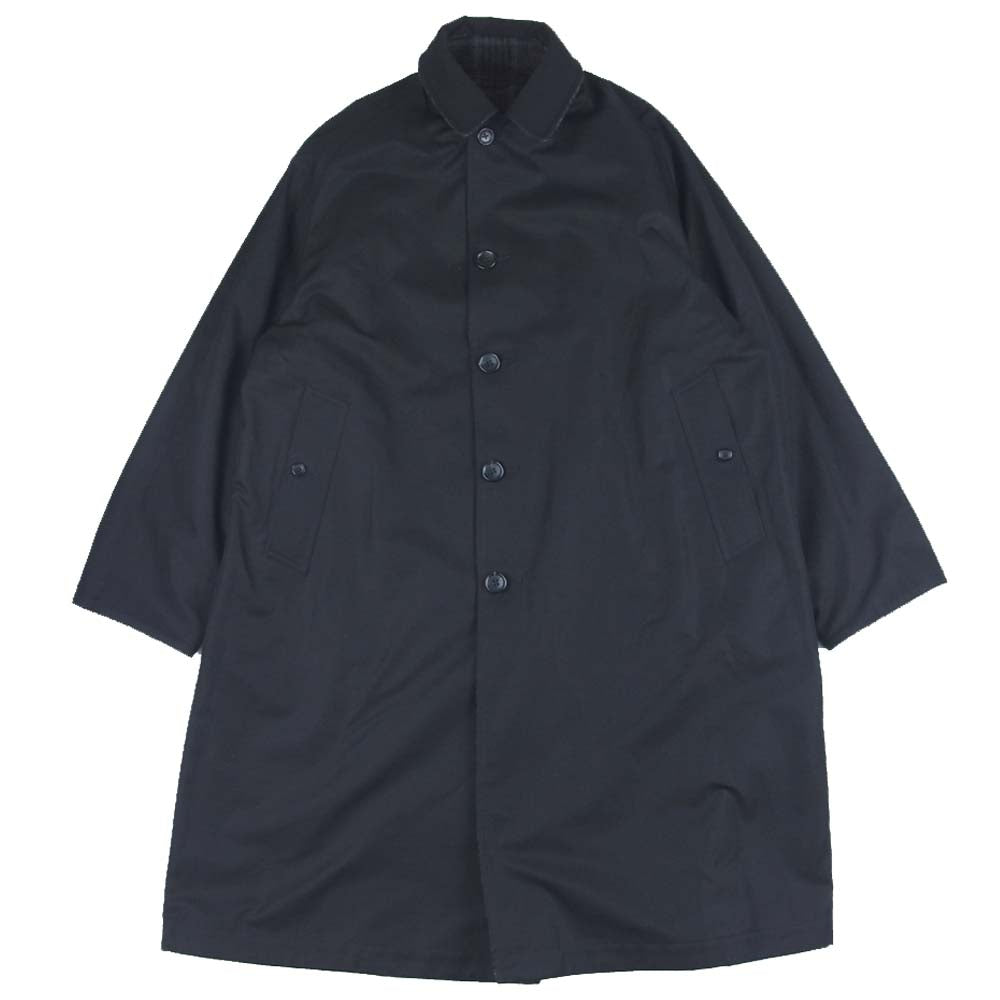 アナトミカ 20AW 530-552-02 SINGLE RAGLAN 2 リバーシブル シングル ラグラン コート マルチカラー系 46【新古品】【未使用】【中古】