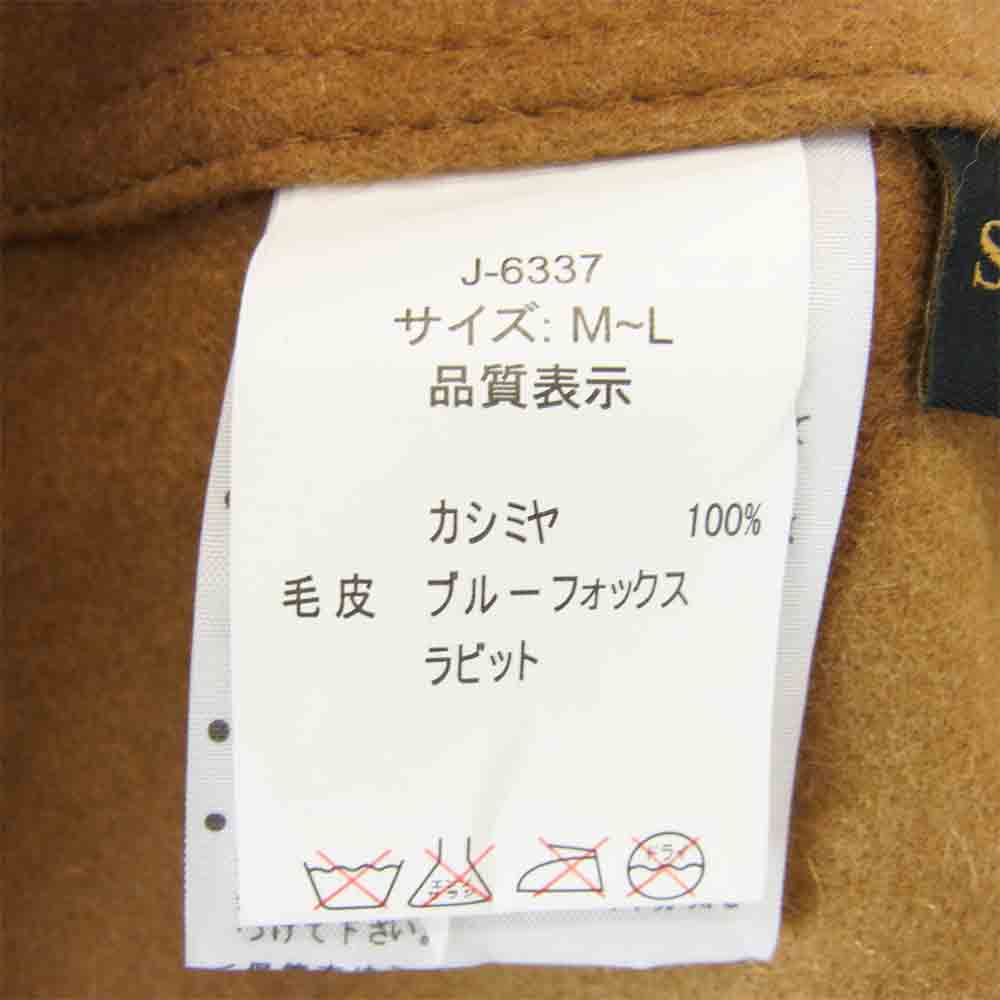 マッサバルド MASABARDO マッサバルド カシミヤ ポンチョ フォックス