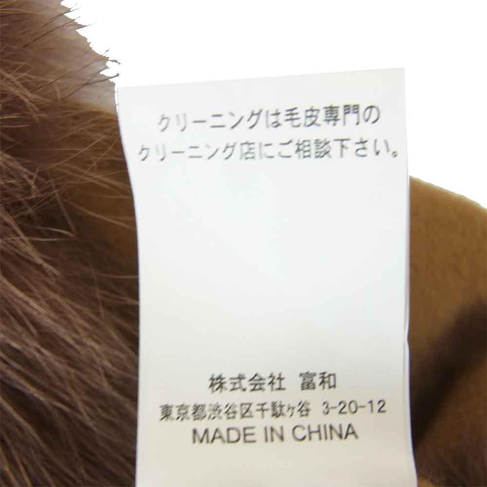 マッサバルド MASABARDO マッサバルド カシミヤ ポンチョ フォックス