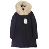 WOOLRICH ウールリッチ JOURNAL STANDARD relume 別注 KEYSTONE フォックス ファー ブラック系 XS【新古品】【未使用】【中古】