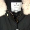 WOOLRICH ウールリッチ JOURNAL STANDARD relume 別注 KEYSTONE フォックス ファー ブラック系 XS【新古品】【未使用】【中古】